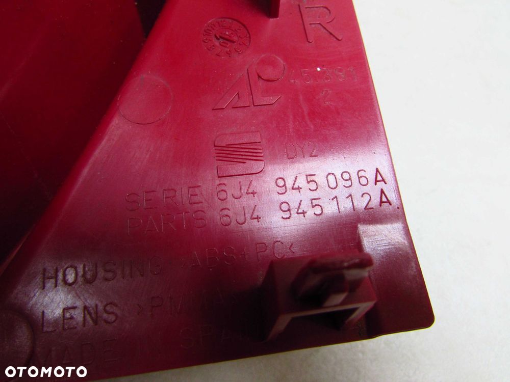 SEAT IBIZA IV HB 5D 08-12 LAMPA TYL PRAWA 6J4945112A - 7