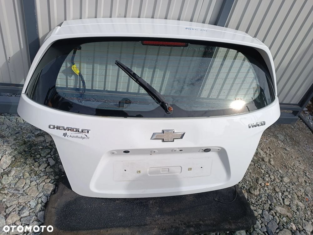 KLAPA BAGAŻNIKA POKRYWA CHEVROLET AVEO 11R II T300 - 3