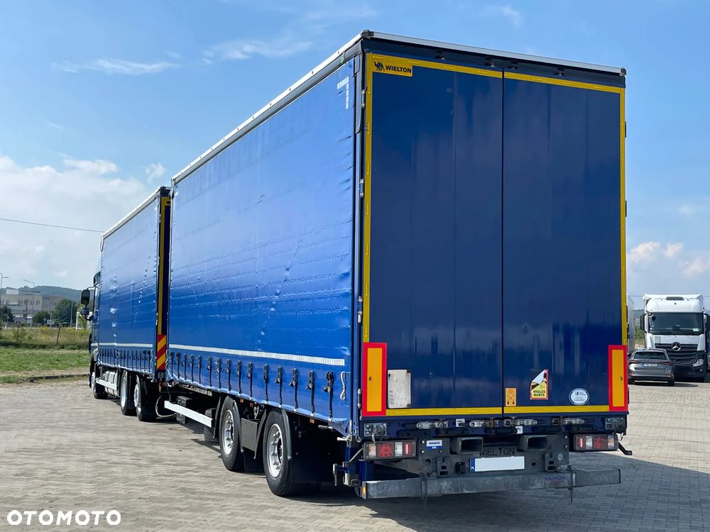 DAF XF 480 / ZESTAW TANDEM 120 M3 / PRZEJAZDOWY / 7,75 M + 7,75 M / SALON PL - 4