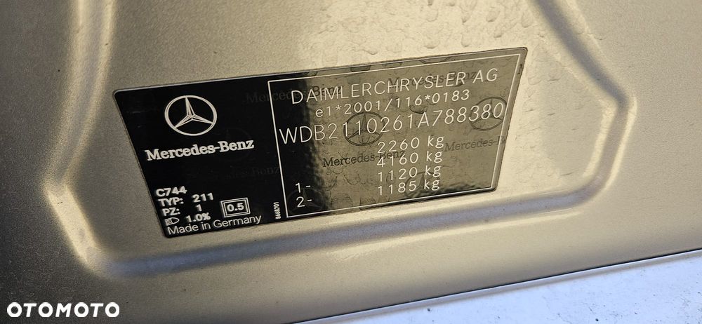 MERCEDES BENZ W211 E KLASA 02-09 RADIOODTWARZACZ RADIO - 31
