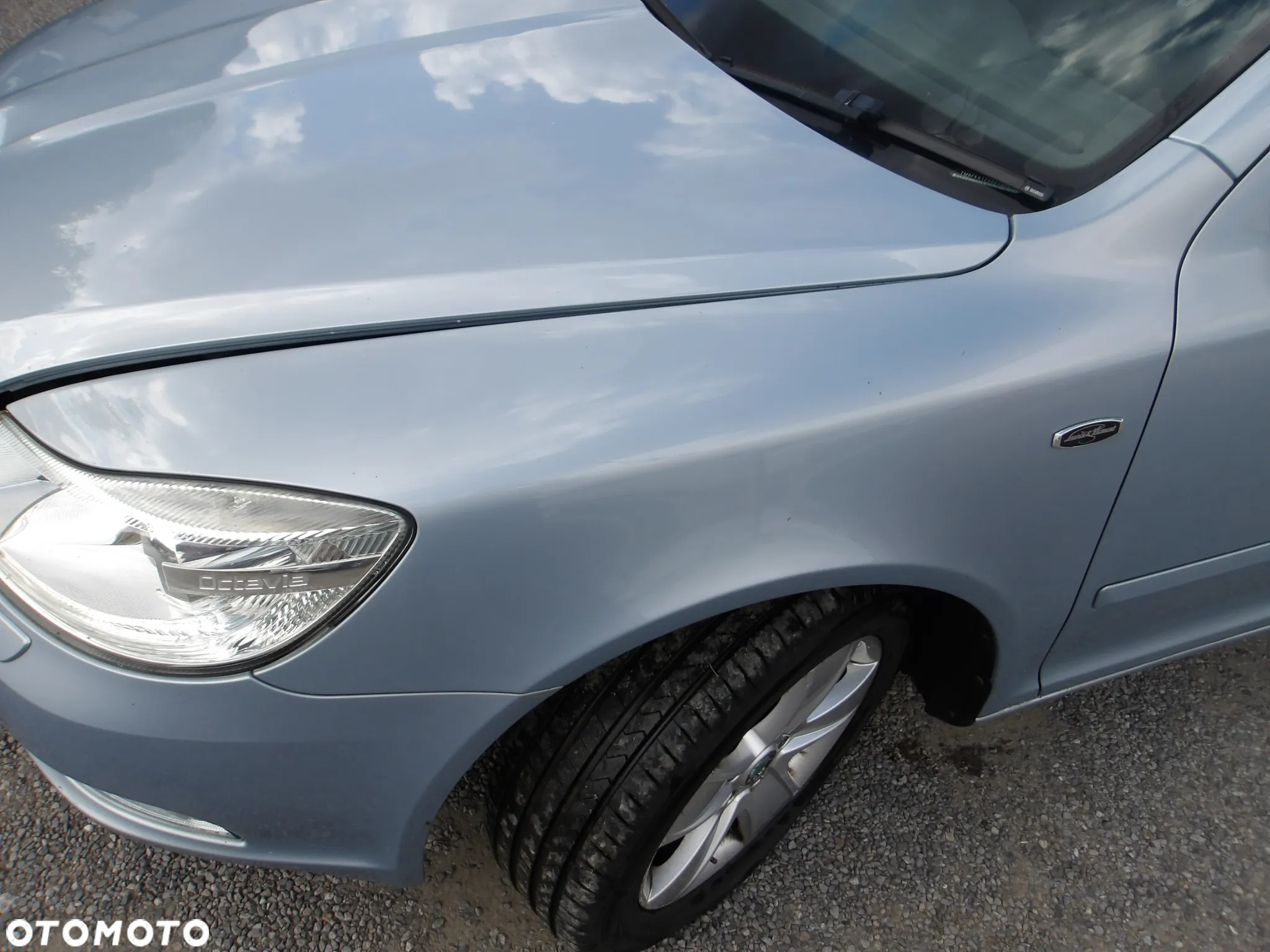 KOMPLETNY PRZÓD SKODA OCTAVIA II LIFT KOMBI ZDERZAK PAS LAMPY BŁOTNIKI MASKA 9452 - 4