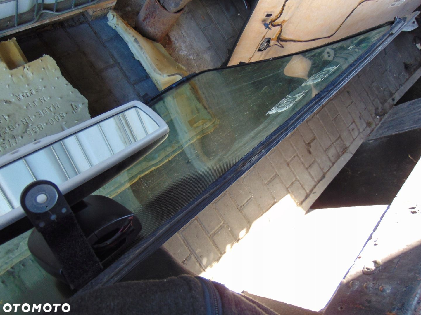SZYBA PRZEDNIA CZOŁOWA SENSOR GRZANA VW PASSAT B6 EUROPA - 5