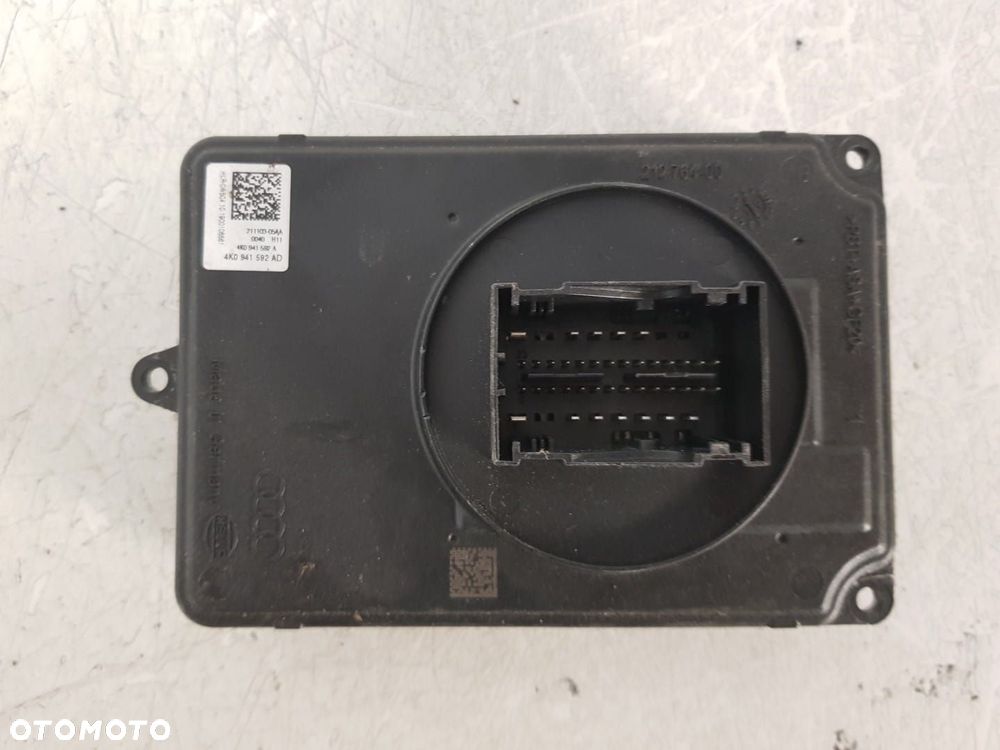 PRZETWORNICA LAMPY MODUŁ LAMPA  LED AUDI A4 A6 A7 Q8 C8 4K0 4K 4K0941592 4K0941592AD