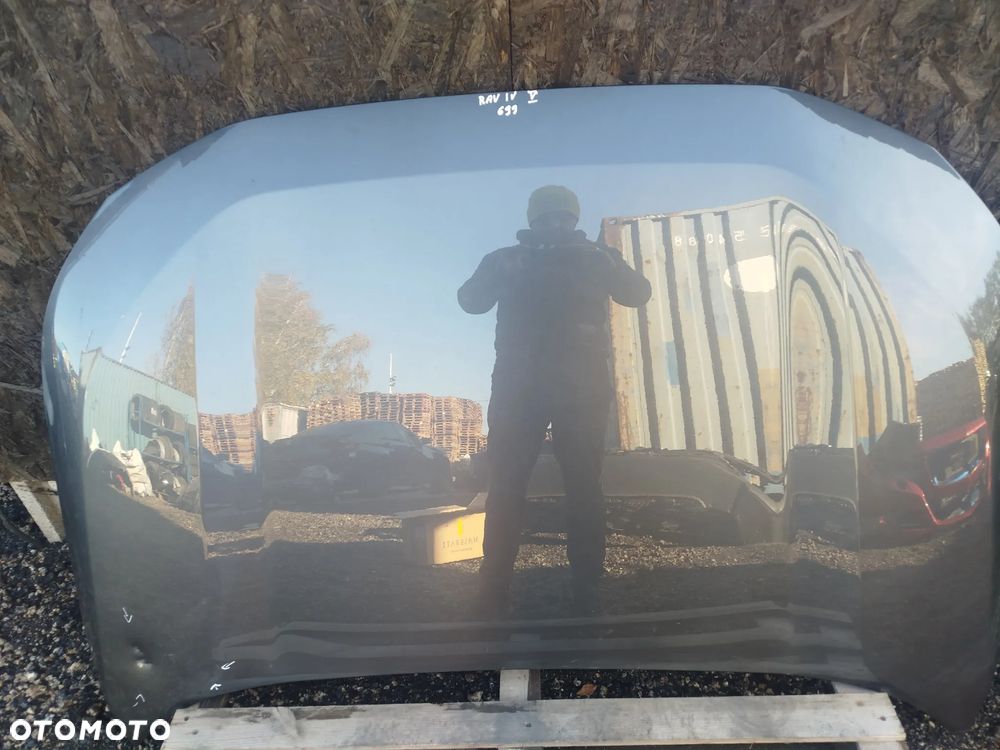 Toyota RAV4 V maska przód przednia Mazowieckie Warszawa pokrywa silnika - 6