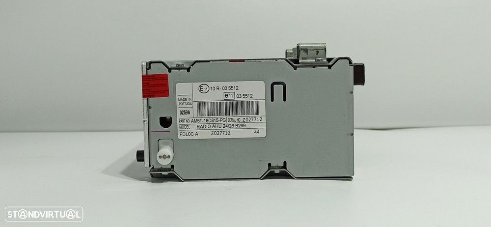 SISTEMA AUDIO / RADIO CD FORD FIESTA (CCN) TITANIUM - 4