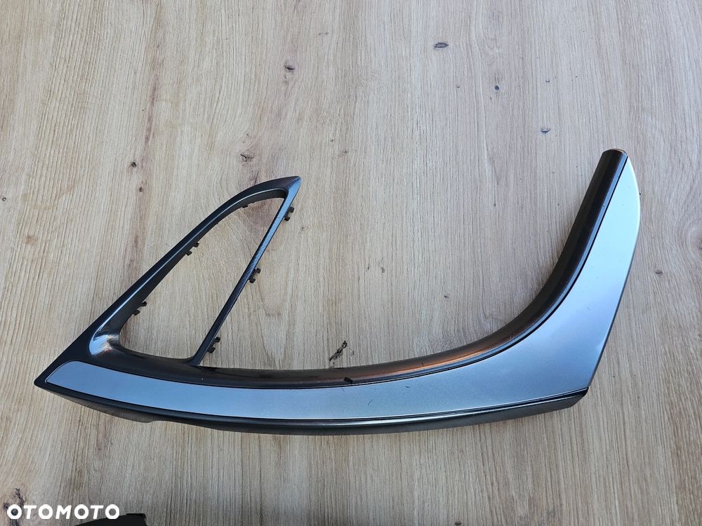 DEKORY DRZWI LISTWY RĄCZKI LEWY PRAWY PRZÓD OPEL ASTRA J SREBRO CARBON - 11