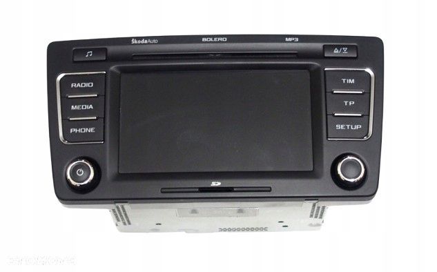 radio cd mp3 skoda octavia ii fl lift / yeti 1z0035156g - 2