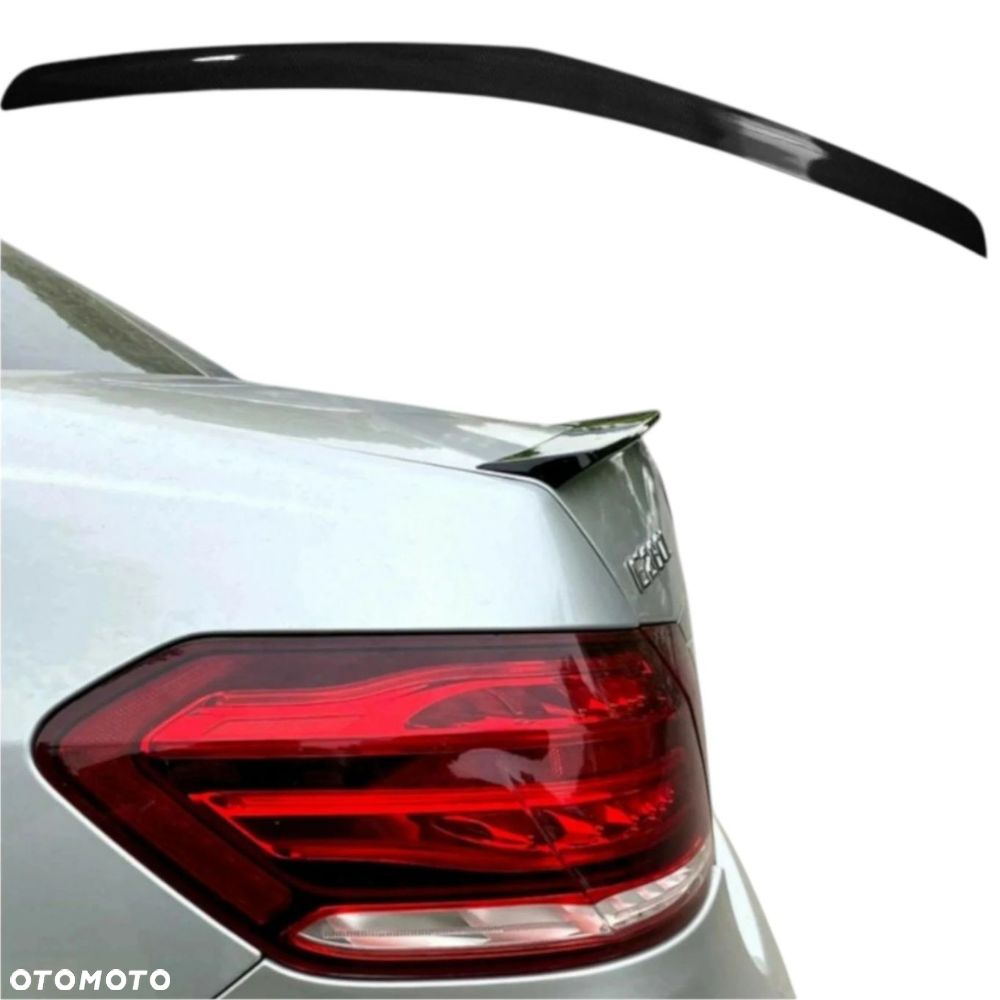 spoiler lotka na klapę czarny połysk AMG STYLE z ABS Mercedes W212 08-16 - 1