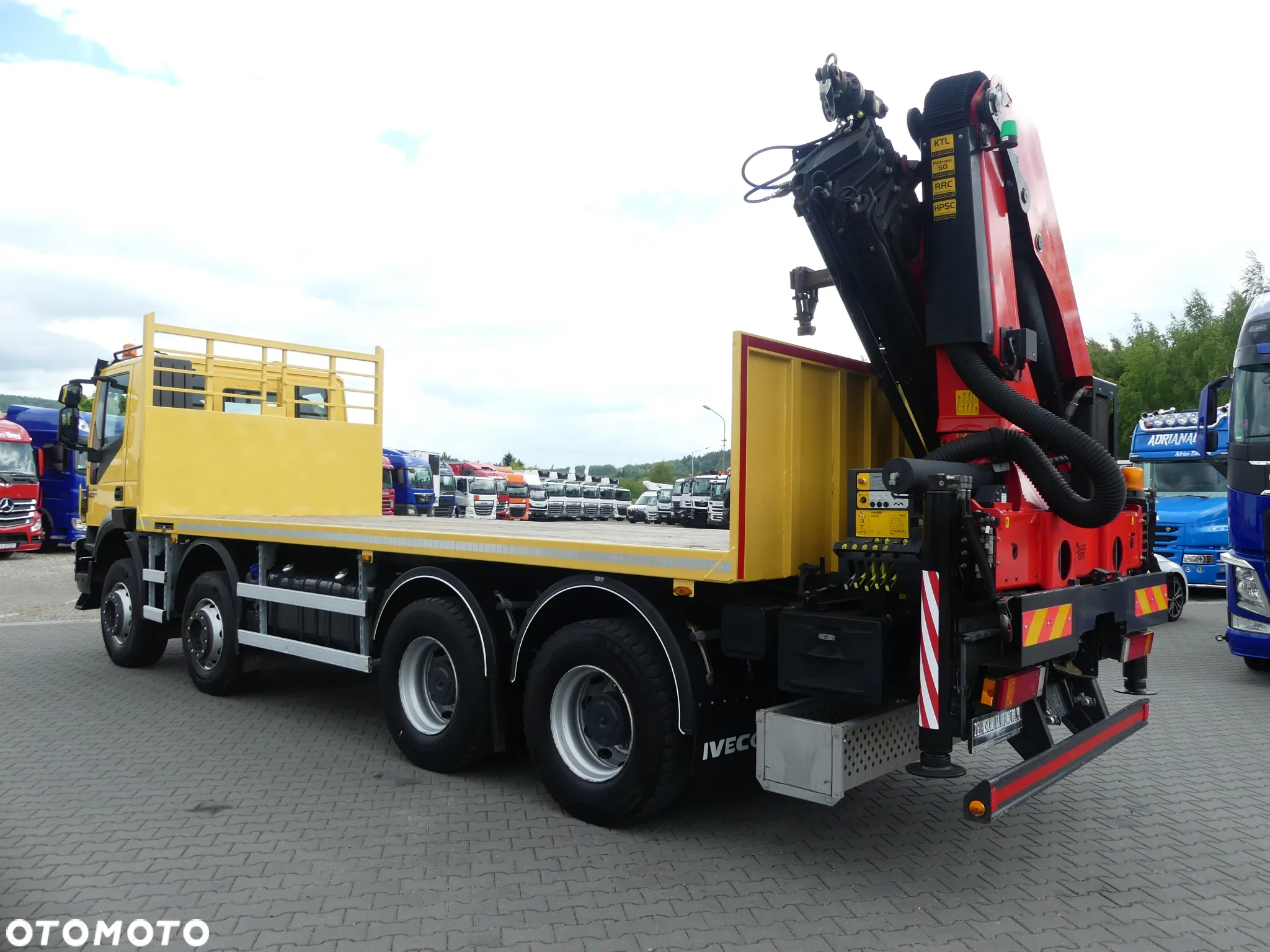 Iveco TRAKKER 450 / 8x4 / EURO 6 / HDS PALFINGER PK 22002-EH / - 14