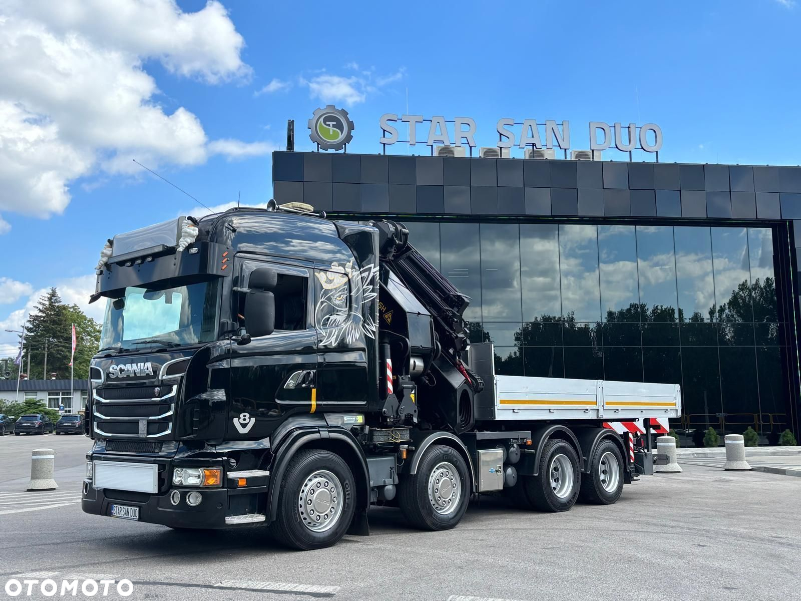 Scania R560 8x2 PALFINGER PK 92002 SH Fly Jib Wciągarka - 16