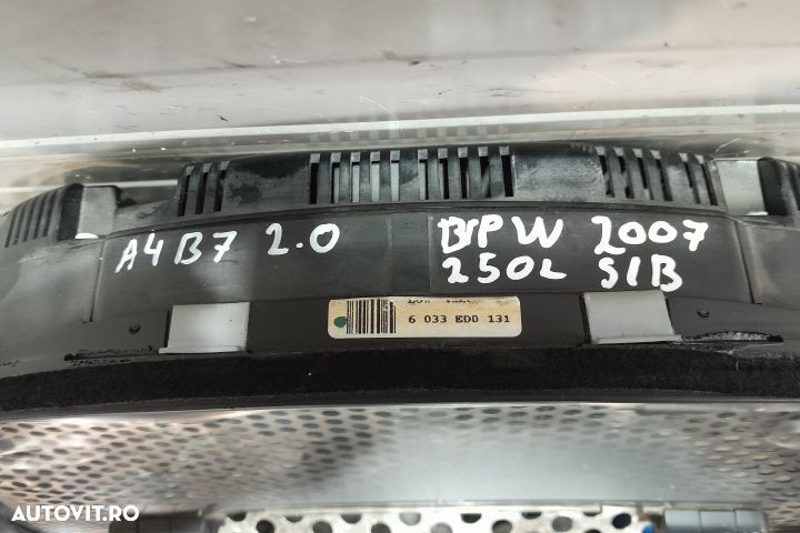 Ceasuri bord 6033ED0131 6033ED0131 Audi A4 B7 [2004 - 2008] Avant wag - 3