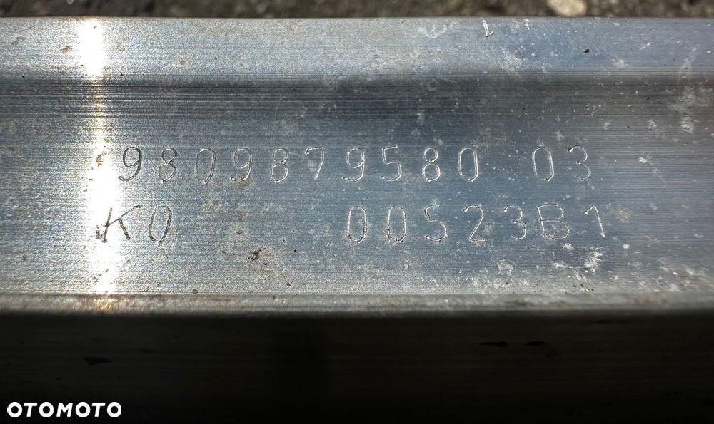 OE WZMOCNIENIE BELKA ZDERZAKA PEUGEOT EXPERT IV 9809879580 - 7