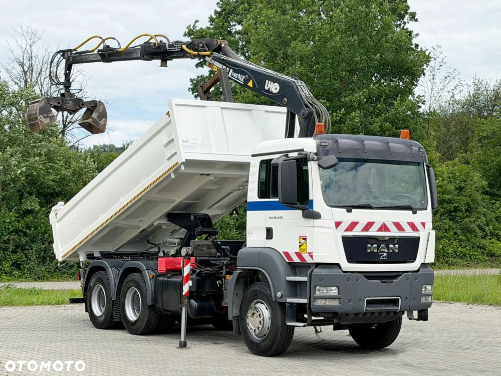 MAN TGS 26.440 * WYWROTKA 5,20 m + BORDMATIC + LHO L140 NZ * 6x4 * STAN BDB - 2