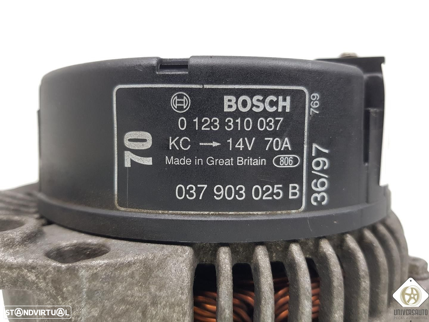 ALTERNADOR VOLKSWAGEN GOLF IV 2011 - 4