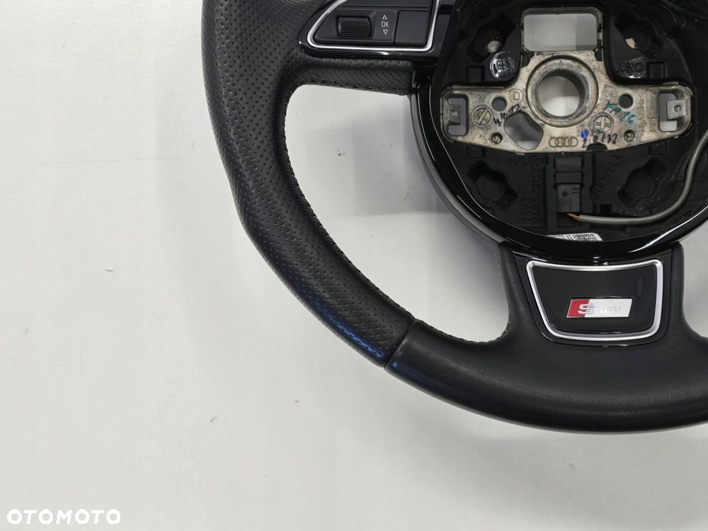 AUDI A4 B8 LIFT 15R S-LINE KIEROWNICA TRÓJRAMIENNA 8K0419091CA - 4