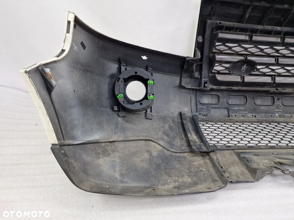 LAND ROVER FREELANDER II 2 07- ŁADNY ZDERZAK PRZEDNI PRZÓD + GRILL + KRATKA , KOLOR BIAŁO - KREMOWY , NR 6H52-17D957-A , NR AUKCJI NZ1123 - 25