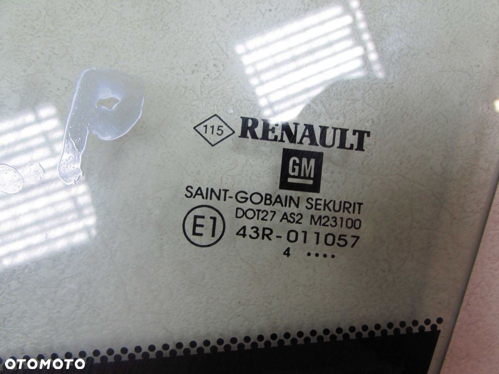 RENAULT TRAFIC III 3 VIVARO B III SZYBA BOCZNA TROJKAT DRZWI PRZOD LEWA 14R 14-20 - 7