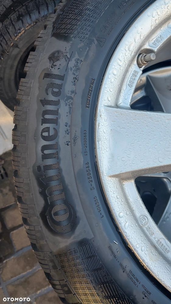 Komplet kół zimowych Dezent SKODA VW AUDI MERCEDES 7.0" x 16" 5x112 ET 52 205/60r16 zima - 4