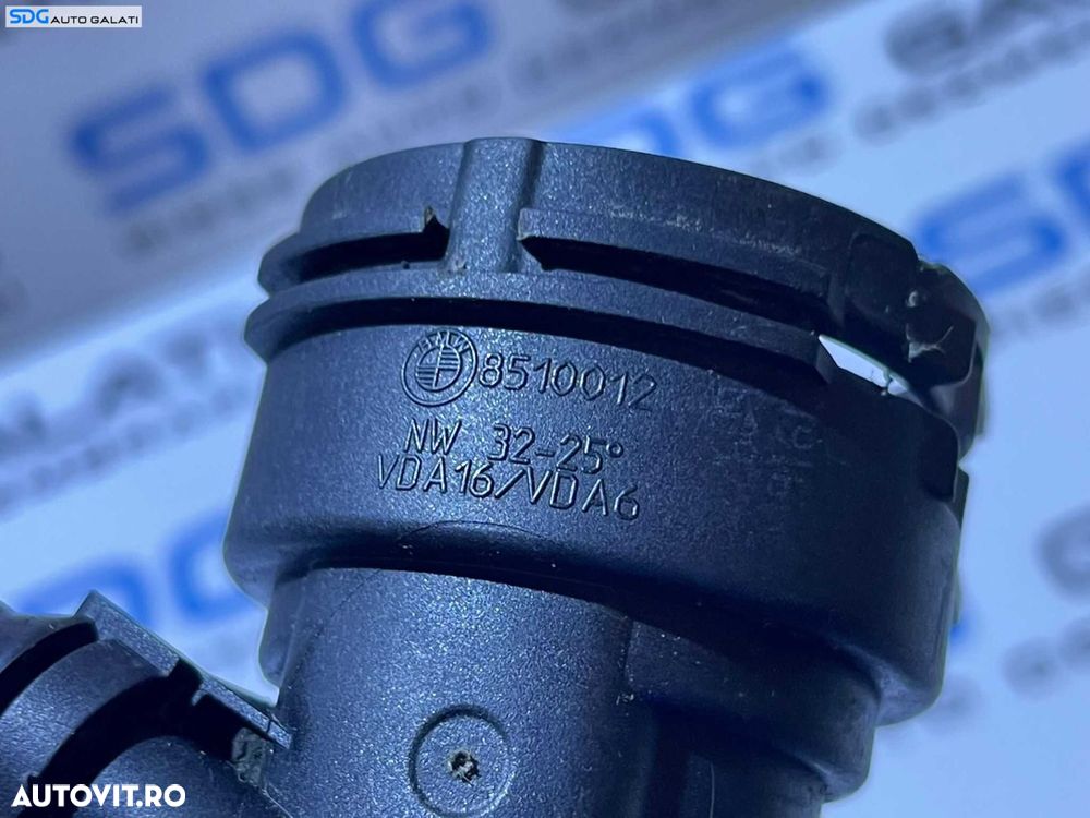 Furtun Conducta Radiator Apa Antigel BMW Seria 3 F30 F31 316 318 320 325 2.0 D B47 2010 - 2019 Cod 8510012 8514050 1712851405009 - 5