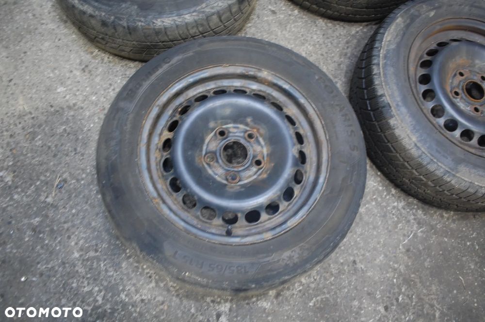 FELGI STALOWE + OPONY LETNIE 185/65R15 5X112 ET33 8E0601027E SKODA OCTAVIA II AUDI A4 SEAT VW - 11