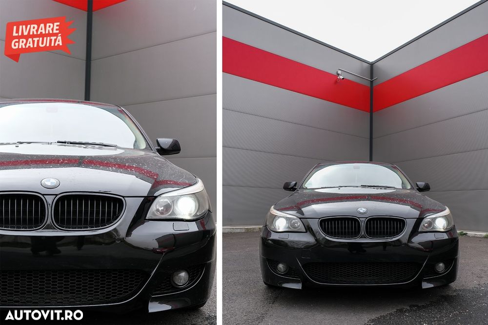 Bara Fata BMW Seria 5 E60 E61 Sedan Touring (2003-2010) M5 Look- livrare gratuita - 9