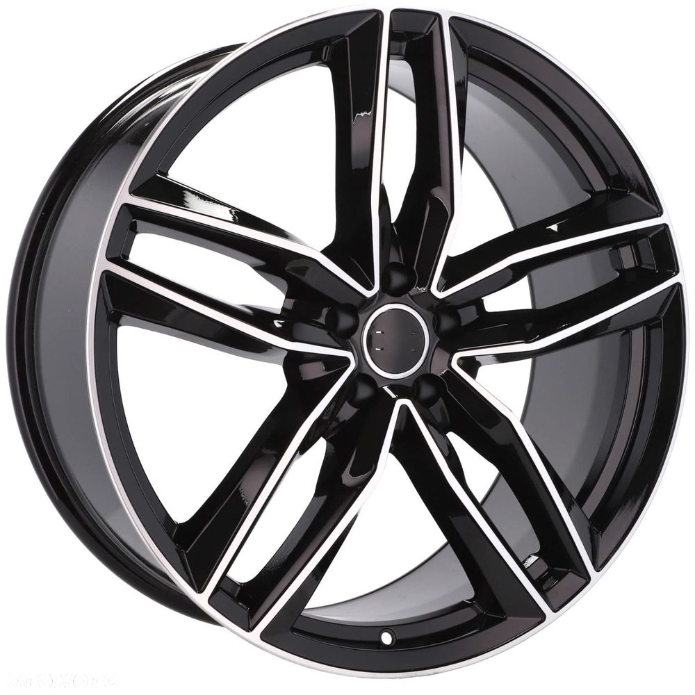 4x Felgi 18 m.in. do AUDI A4 B6 B7 B8 B9 A6 C6 C7 C8 A8 D3 D4 D5 Q2 Q3 Sline Quattro - BK690 - 2