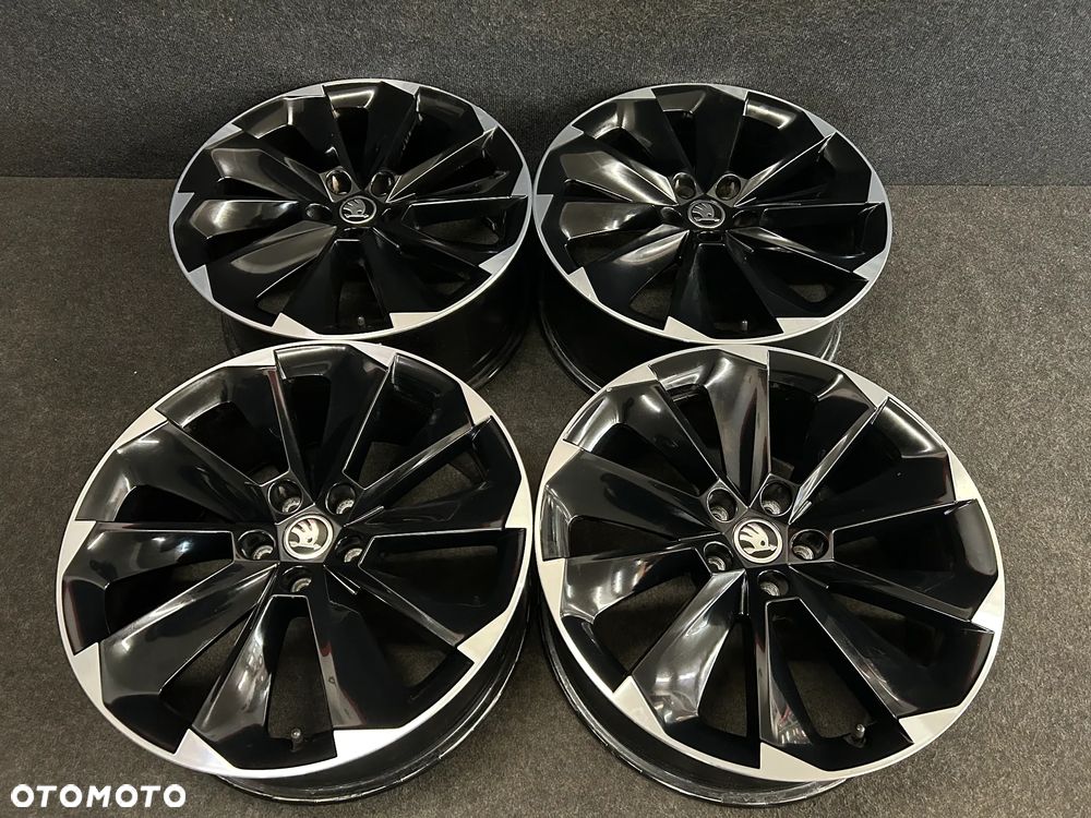 Alufelgi Skoda Superb III, II, Octavia III, Kodiaq, VW Passat B8, B7, Sharan, Tiguan 19 cali 5x112 4szt. Ładne! - 4