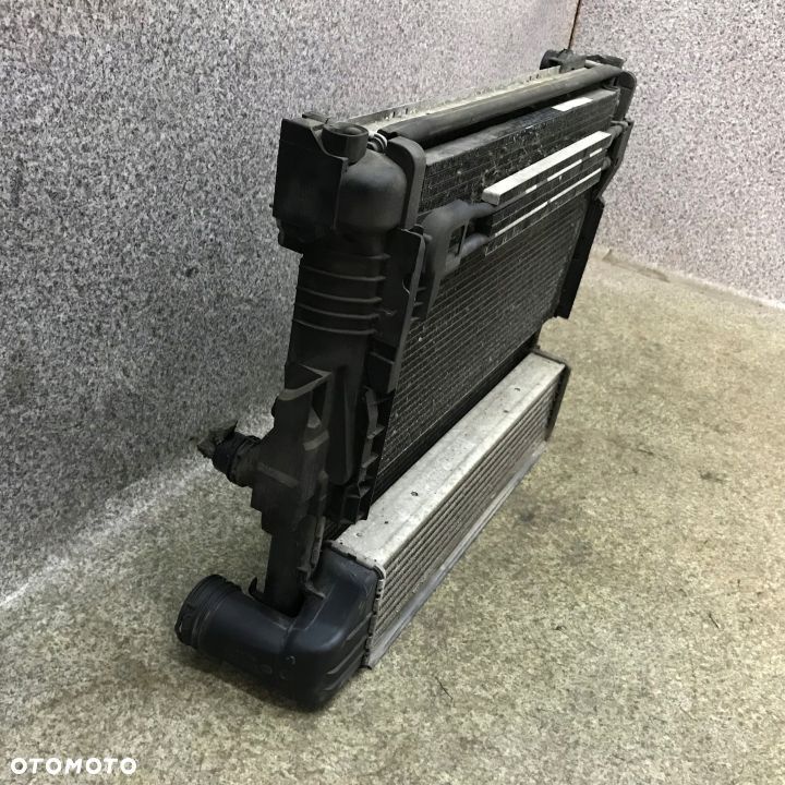 X3 E83 chlodnice wody klimy intercooler 2.0 d M47 - 3