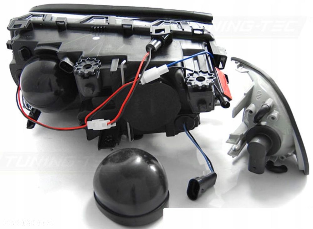 Reflektor Lampa Migacz kpl Diody Soczewka Clear Black Bmw 3 E46 Coupe 99-03 - 3