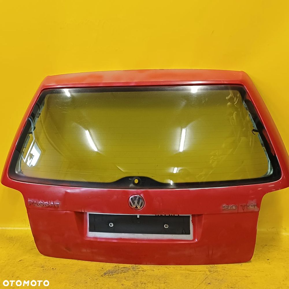 SZYBA KLAPY TYŁ TYLNA BAGAŻNIKA VW PASSAT B5 LIFT KOMBI NR45 - 2
