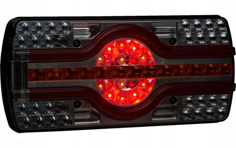 lampa zespolona ze światłem oświetlenia tablicy dolne (led) prawy - 4