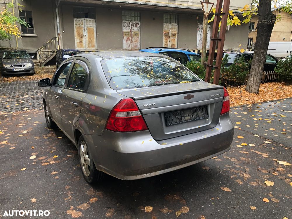 Dezmembrez Chevrolet Aveo 2008 gri inchis 1,4 benzina - 5