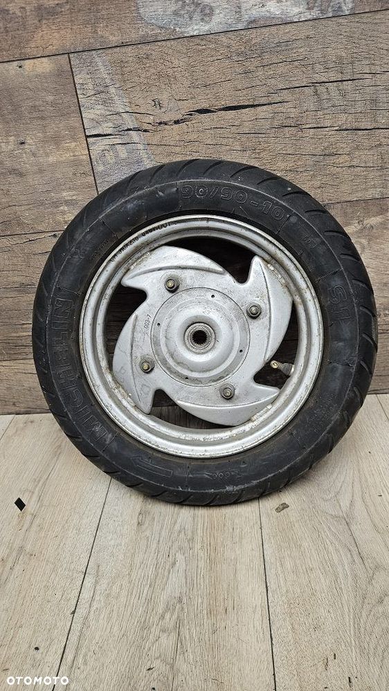 Felga koło 10x2.15 Sym Mio opona Michelin 90/90-10 - 3