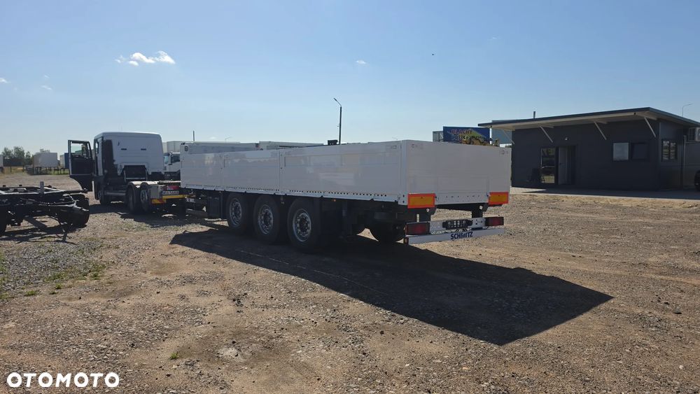 Schmitz Cargobull 52.00zł netto SCHMITZ BUDOWLANKA PRZYCZEPA GÓRNY ZACZEP 3 OSIOWA 8.20m RAMA OCYNK ST. IDEALNY możliwość transportu - 3