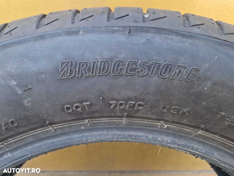 1 Bridgestone R17 225/60 Pneu de vară DOT1222 - 4