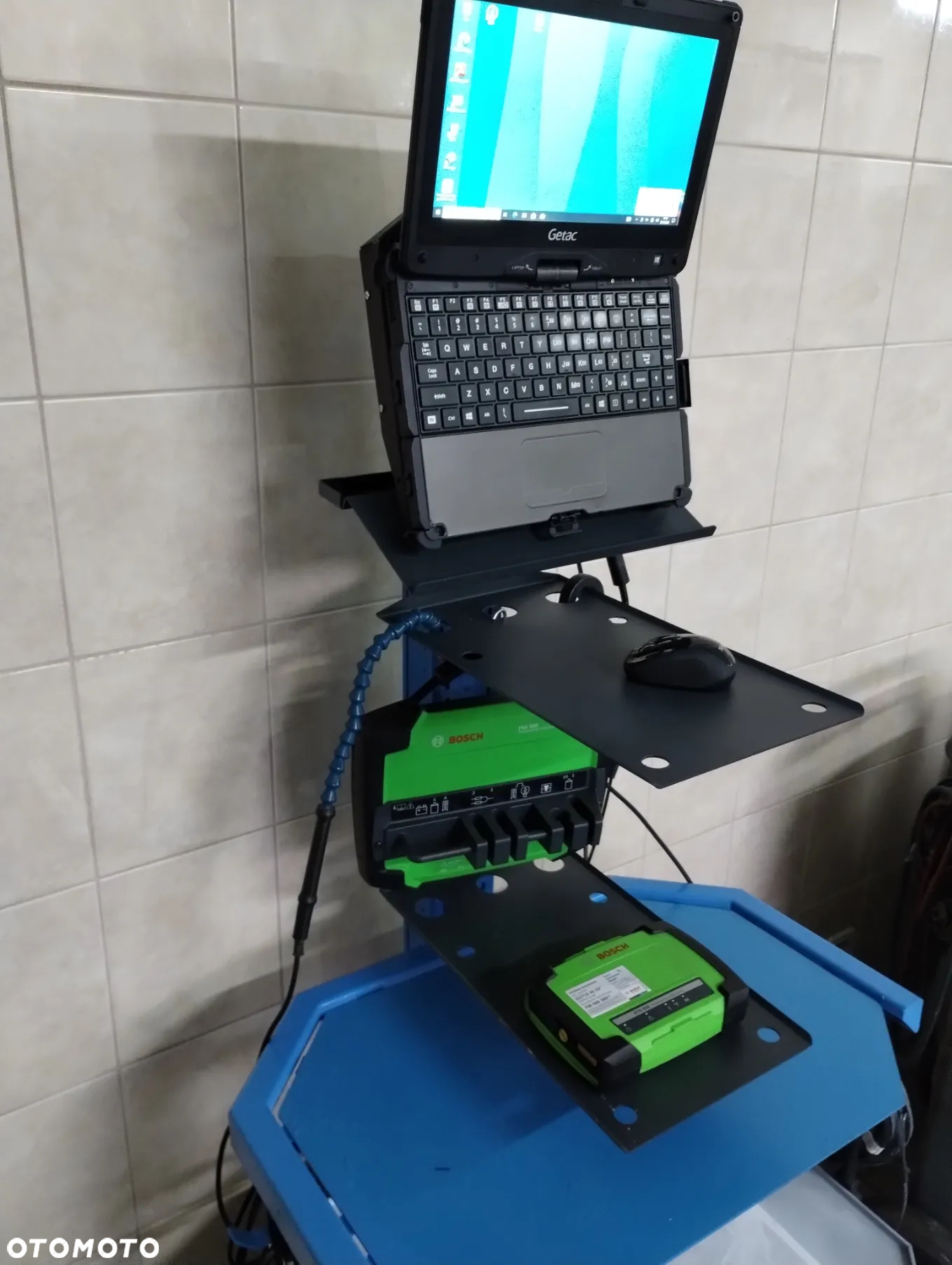 Wózek - Regał - Szafka pod tester usterek Kts i FSA Bosch - 19