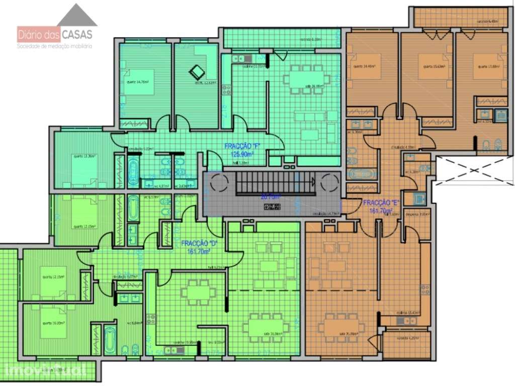 Lote de terreno para prédio com 6 frações na Pampilhosa - Grande imagem: 2/7