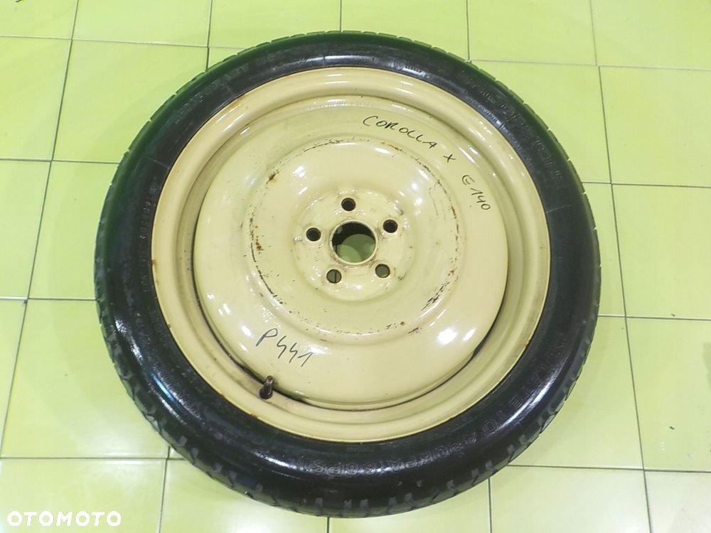 TOYOTA COROLLA X E140 kolo dojazdowe 145/70/17 5x100 - 1