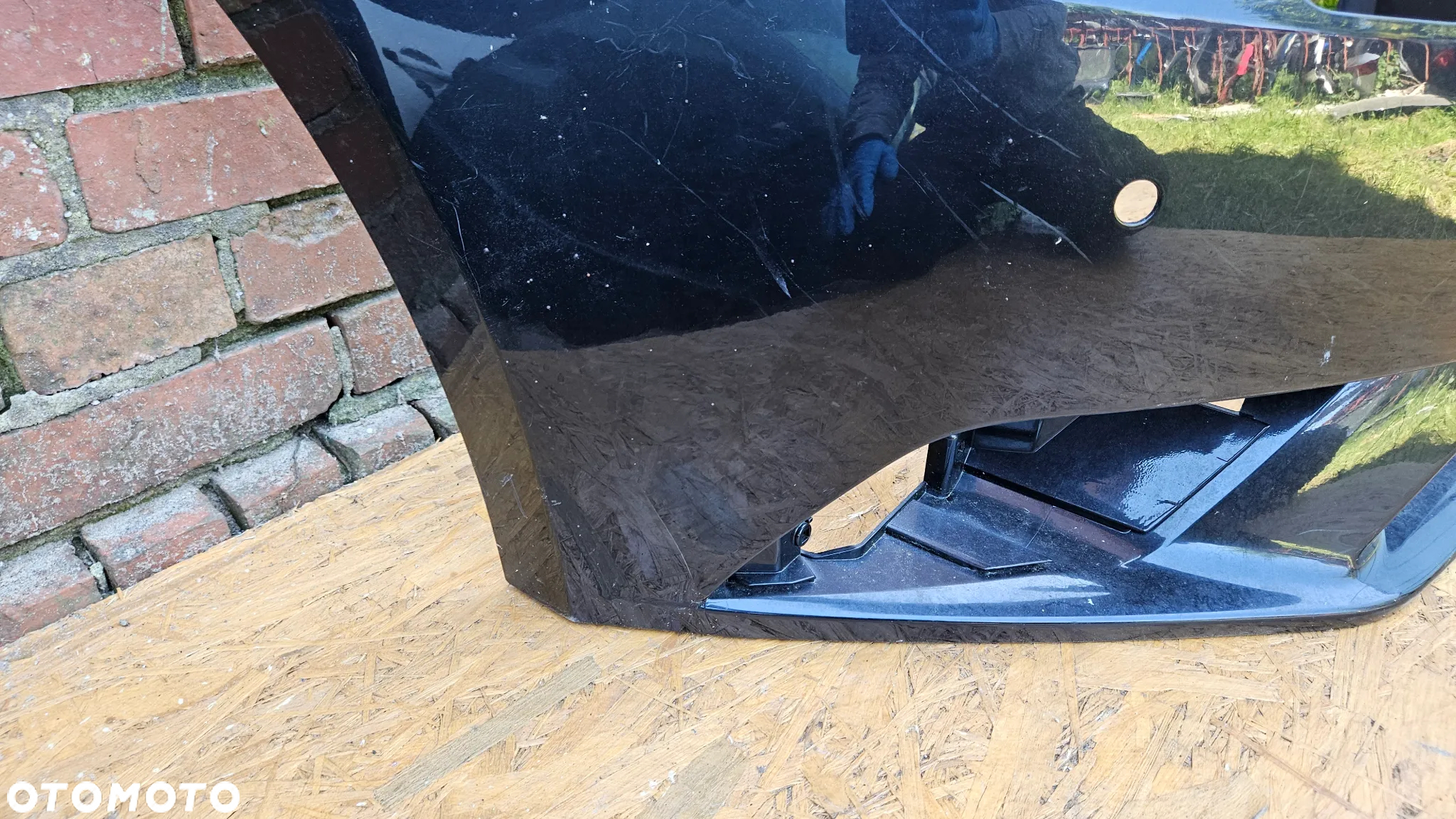 SEAT LEON III 5F 2012-2017 Zderzak przód 4xPDC XENON Zderzak przedni pod czujniki parkowania spryskiwacze reflektorów 5F0807221 - 6