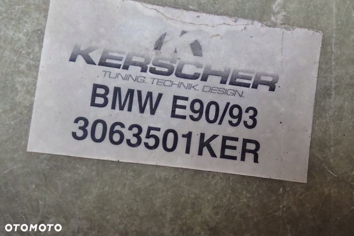 BMW E90 E91 E92 E93 CARBON spoiler dokładka zderzaka przód - 11