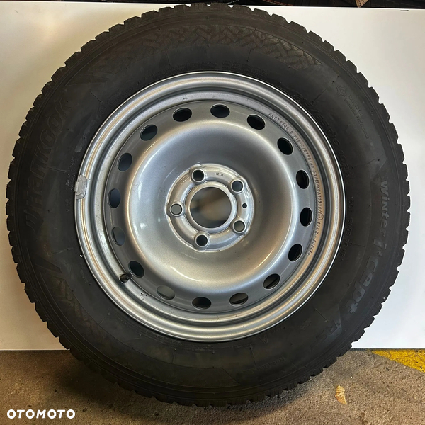 Felga stalowa NISSAN, OPEL, RENAULT 6.0Jx16" 5x118 ET 50 + OPONA ZIMOWA 215/65R16