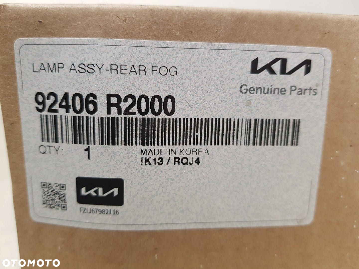 LAMPA PRAWA TYLNA KIA SPORTAGE V 5 21-25 PRZECIWMGIELNA TYŁ 92406-R2000 - 10