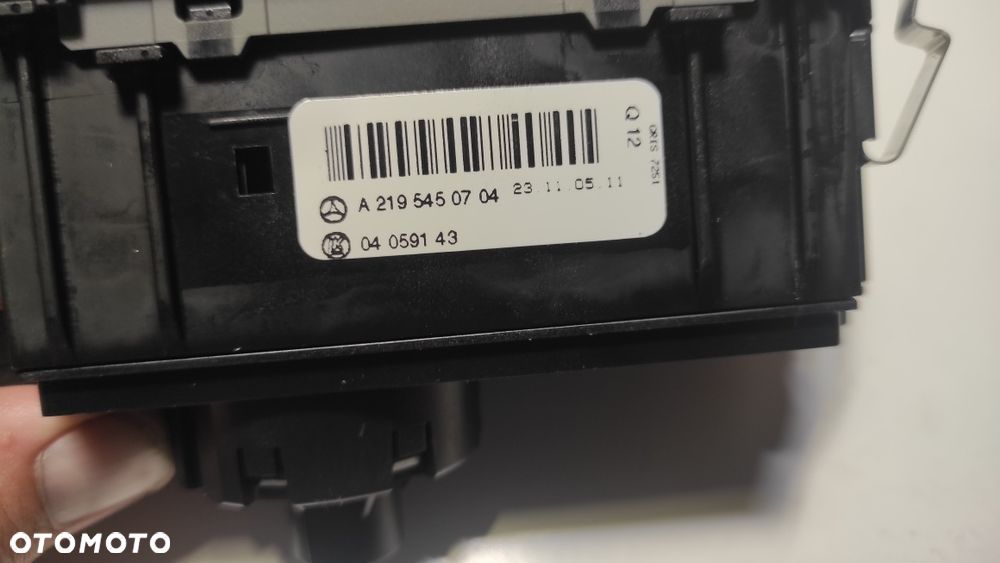 Włącznik świateł Mercedes W219 CLS przełącznik - 8