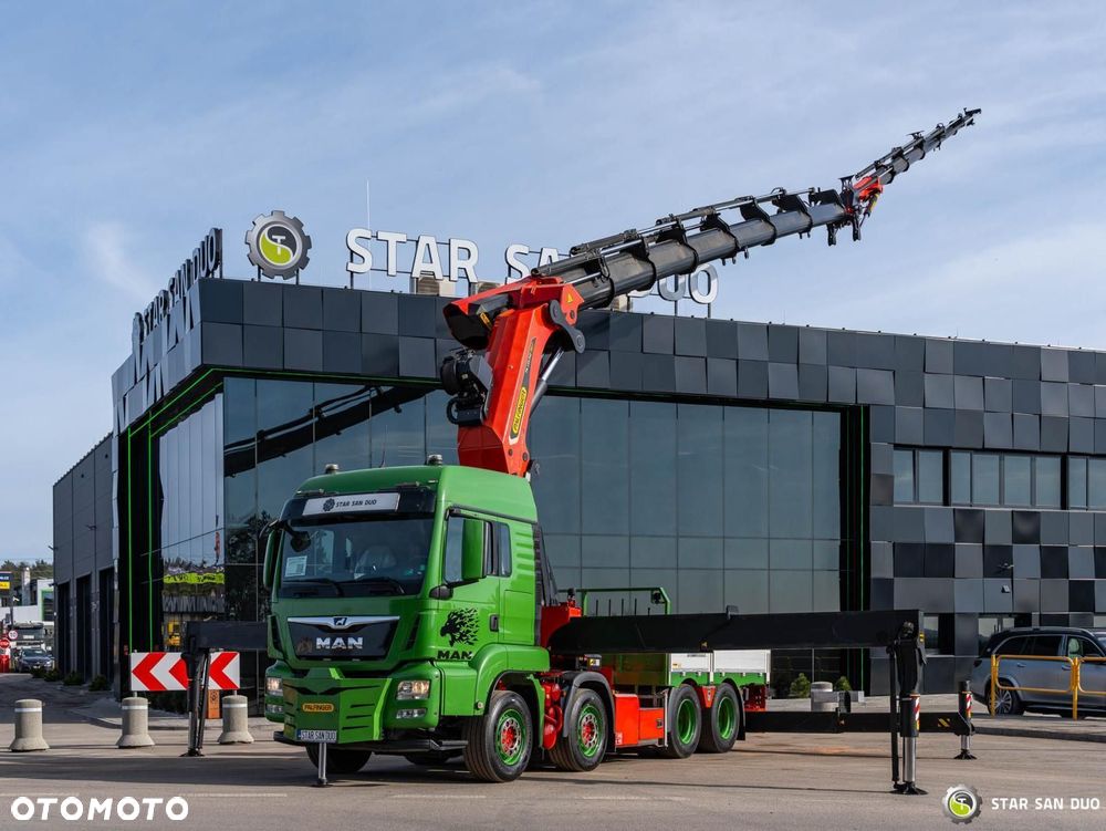 MAN TGS 35.500 8x4 Palfinger PK 135.002 TEC HDS Żuraw Wciagarka - 2