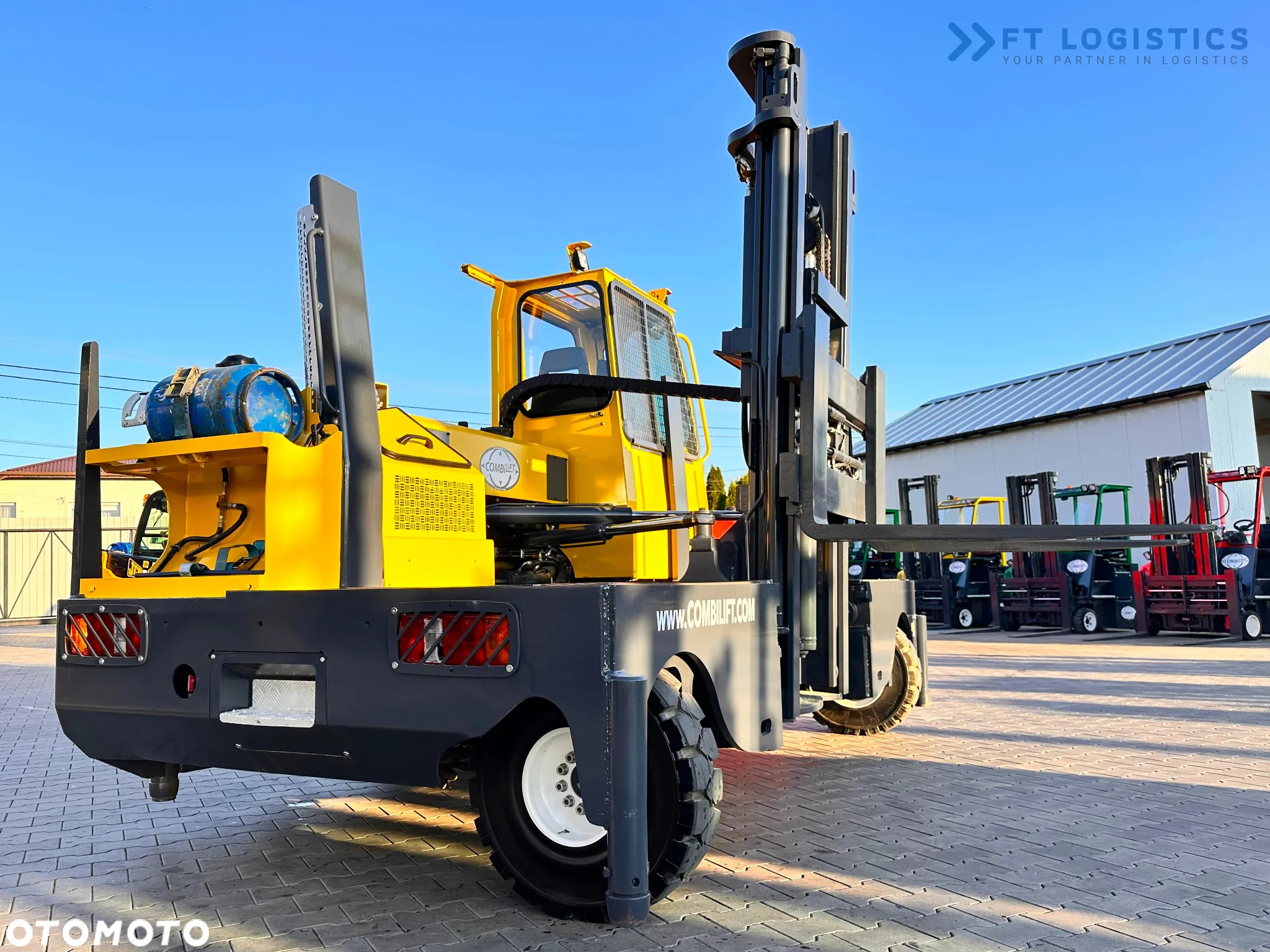 Combilift C5000SL / 5T / DUPLEX - 4000MM / WOLNY SKOK / LPG / JAK NOWY!!! - 18
