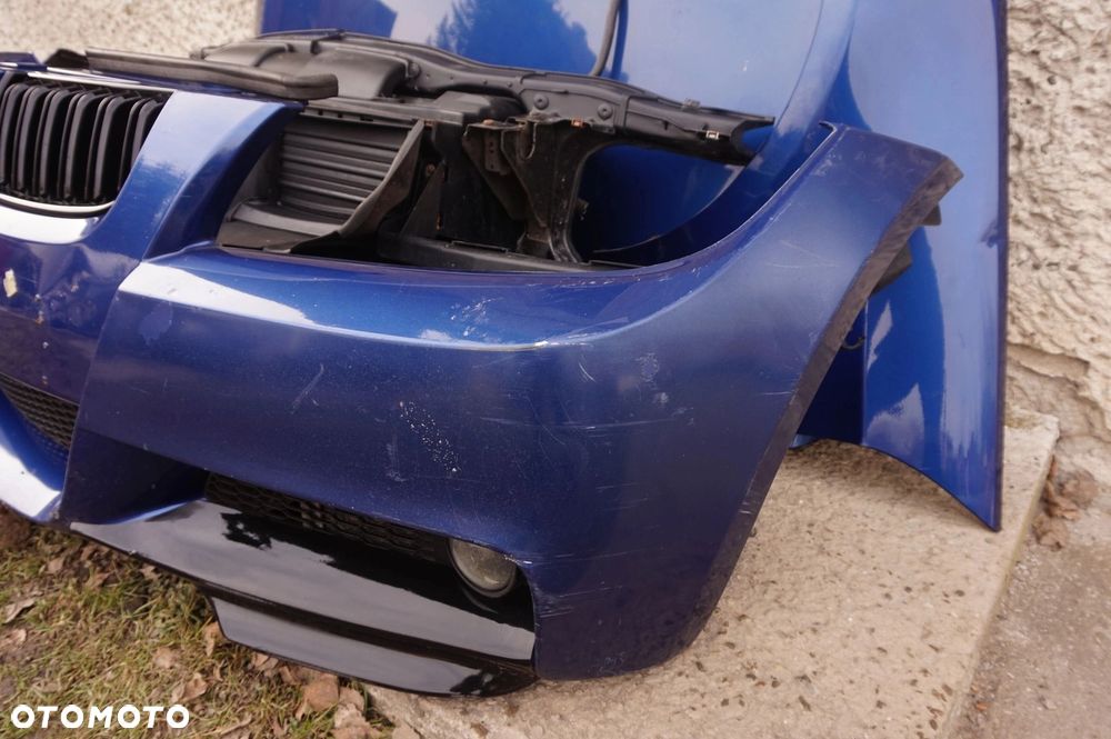 ZDERZAK MASKA BŁOTNIK KOMPLETNY PRZÓD BMW 3 E90 E91 - 4