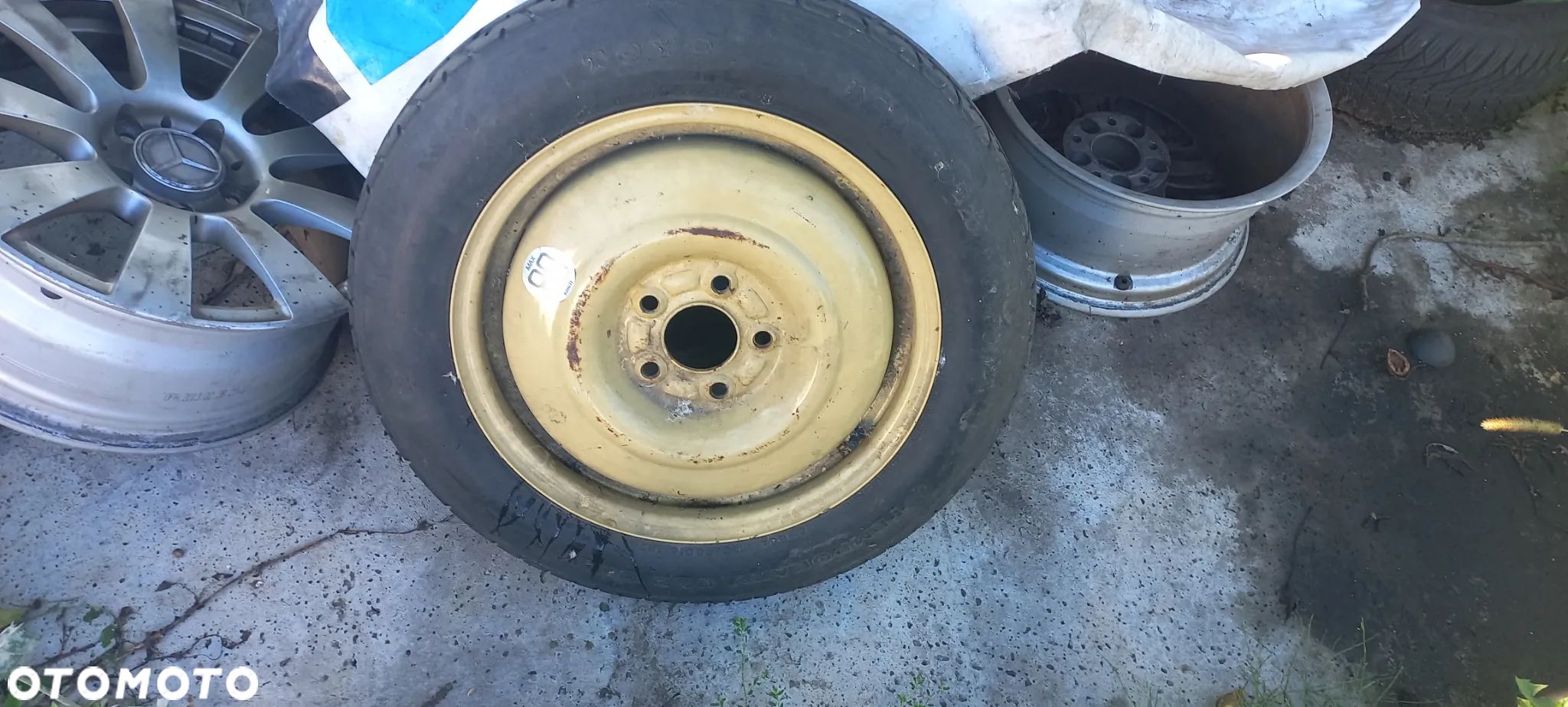 KOŁO DOJAZDOWE ZAPASOWE 16'' 5X114,3 135/90D16 HYUNDAI KIA - 1