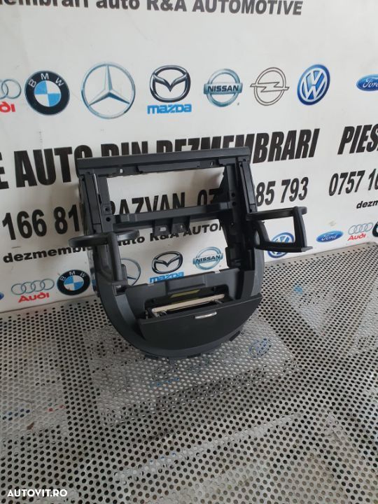 Consola Centrala Suport Pahare Scrumiera Citroen C6 An 2006-2012 - 3