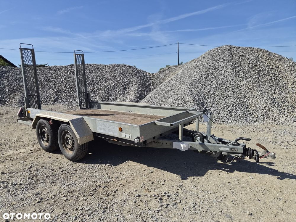 ATC Atec przyczepa niskopodwoziowa DMC 3500kg pod koparkę minikoparkę najazdy - 1