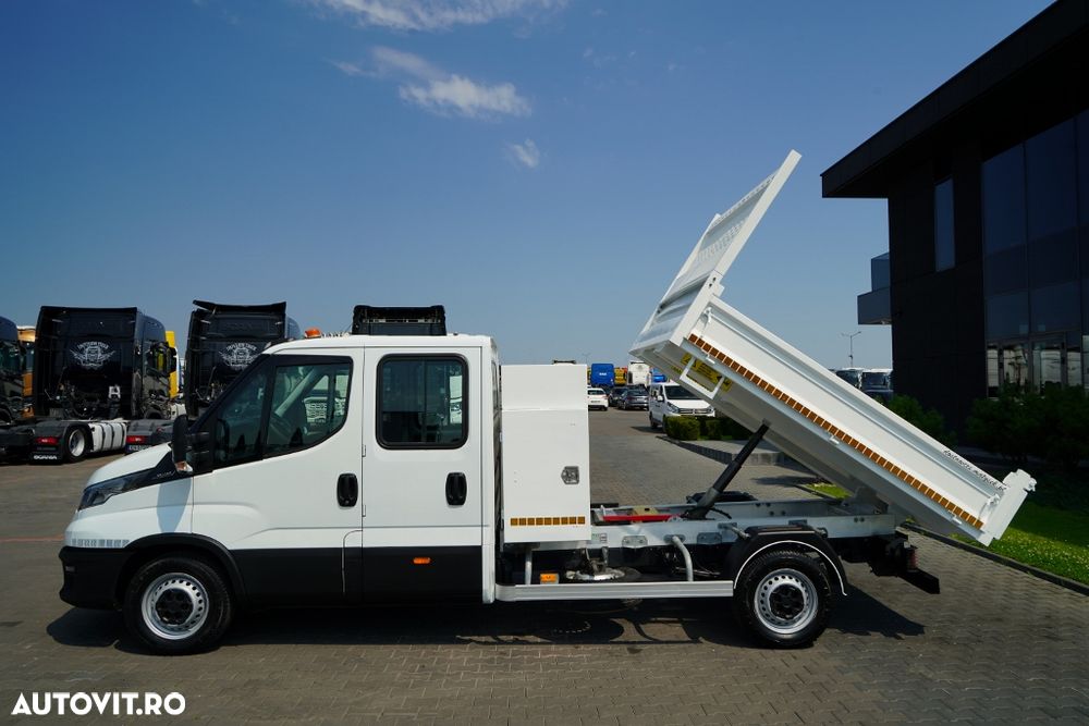 Iveco DAILY 35-140 / BASCULATOR DIN ALUMINIU / 6 LOCURI, REMORCABIL / DOUĂ / MANUAL / IMPORTAT / EURO 6 - 4